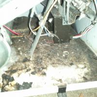 Lint collects inside of the dryer body as well as the vents